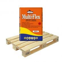 Palace Multi-Flex Flexible Rapid Set S1 Wall & Floor Tile Adhesive White 20kg Full Pallet (54 Bags Tail-Lift)